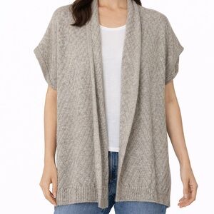 Maryline Alpaca Blend Open Cardigan